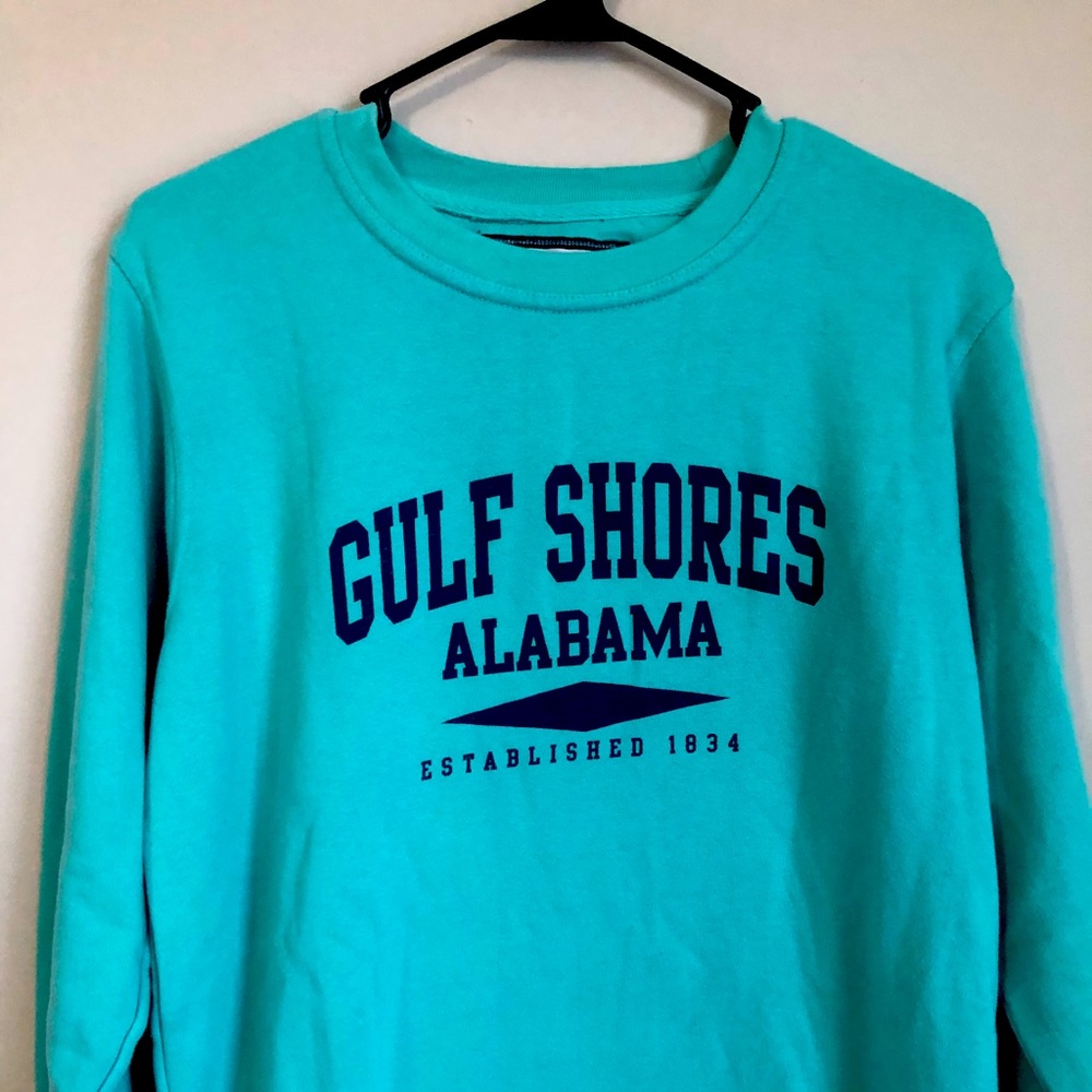 Beach sweatshirt.